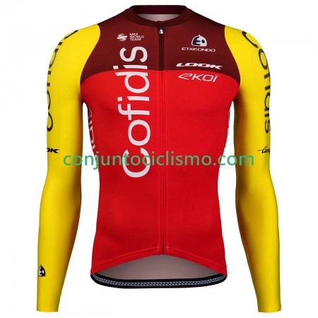 Maillot mangas largas Team Cofidis 2025